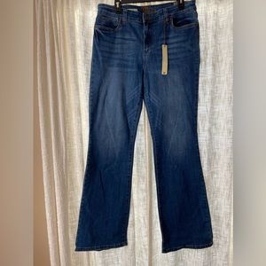 NWT Women’s KUT wide leg bootcut jeans.